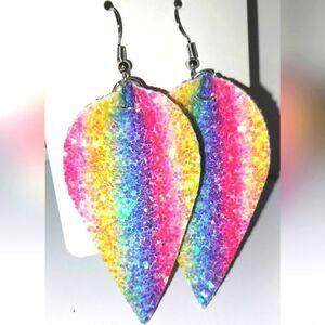 Beautiful bedazzled fashion earrings